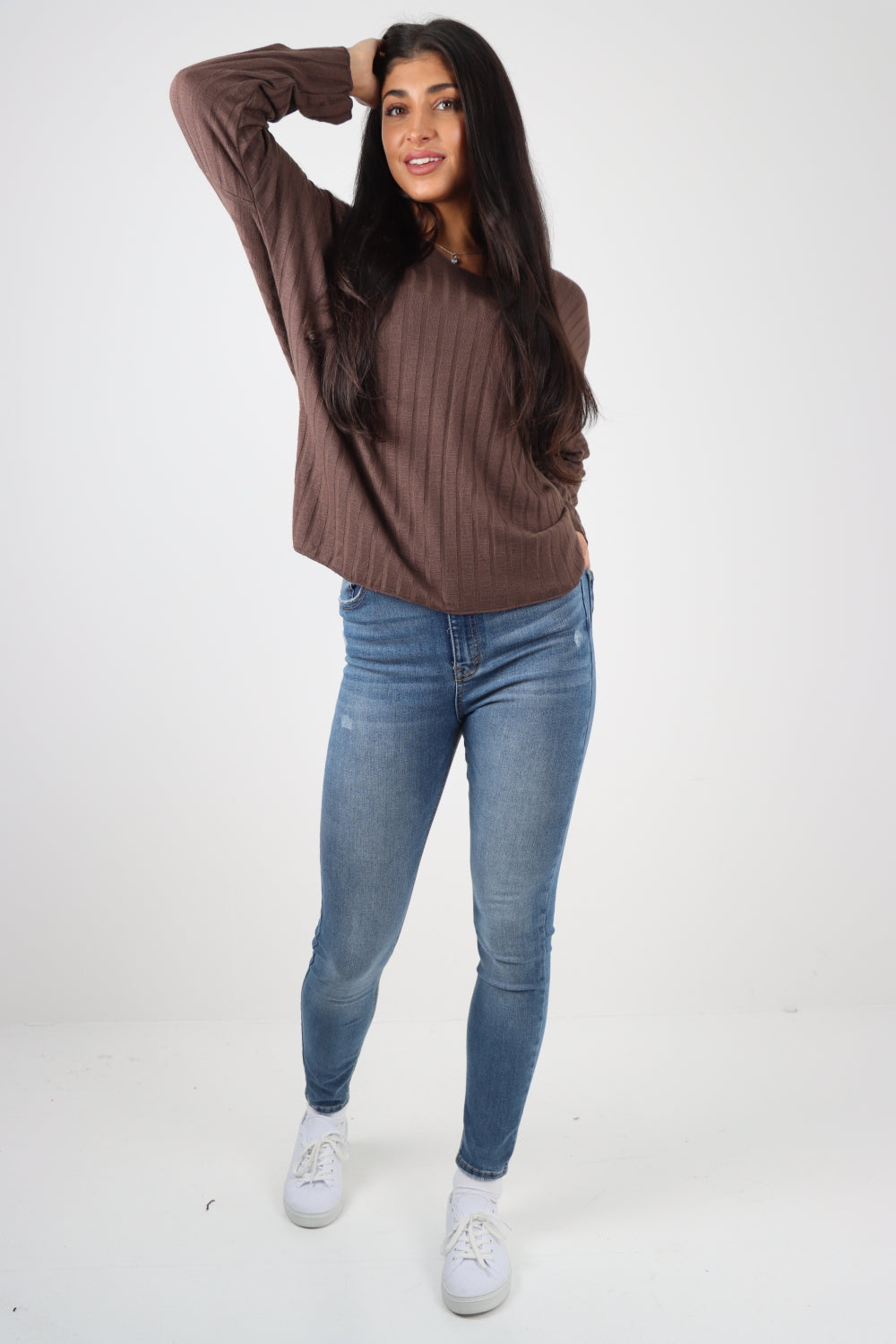 Soft Knit Ribbed Plain Top