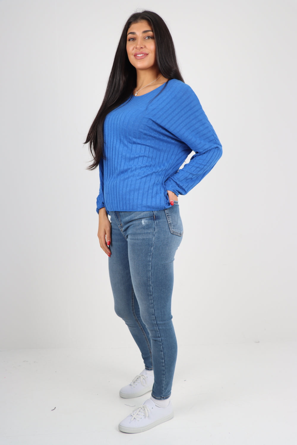 Soft Knit Ribbed Plain Top