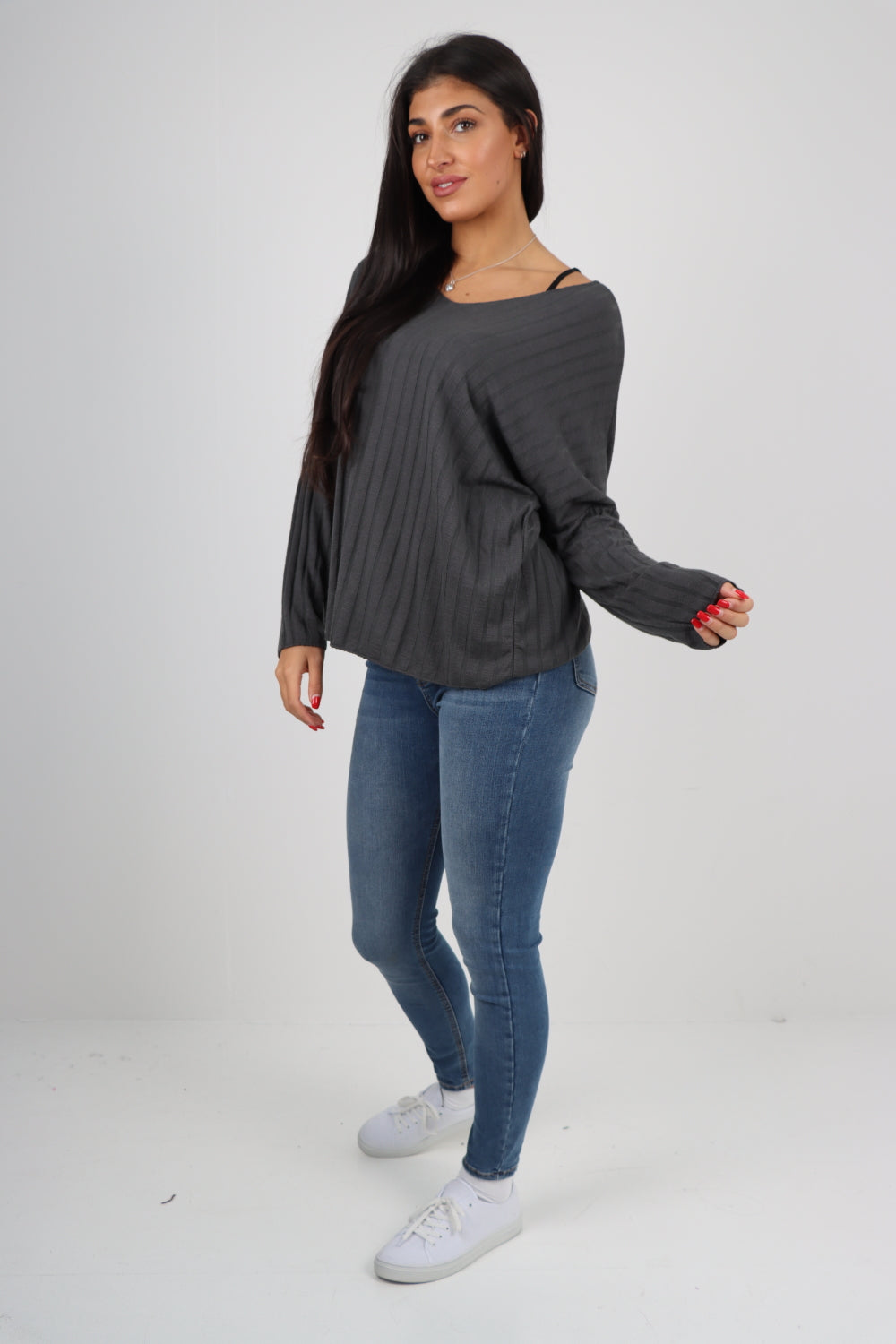 Soft Knit Ribbed Plain Top