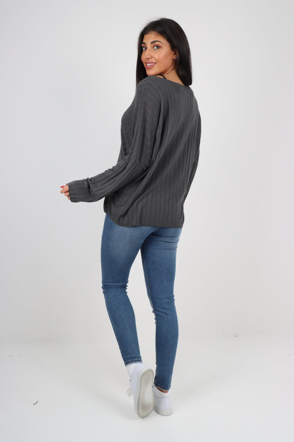 Soft Knit Ribbed Plain Top