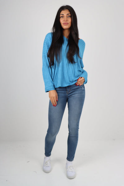 Soft Knit Ribbed Plain Top