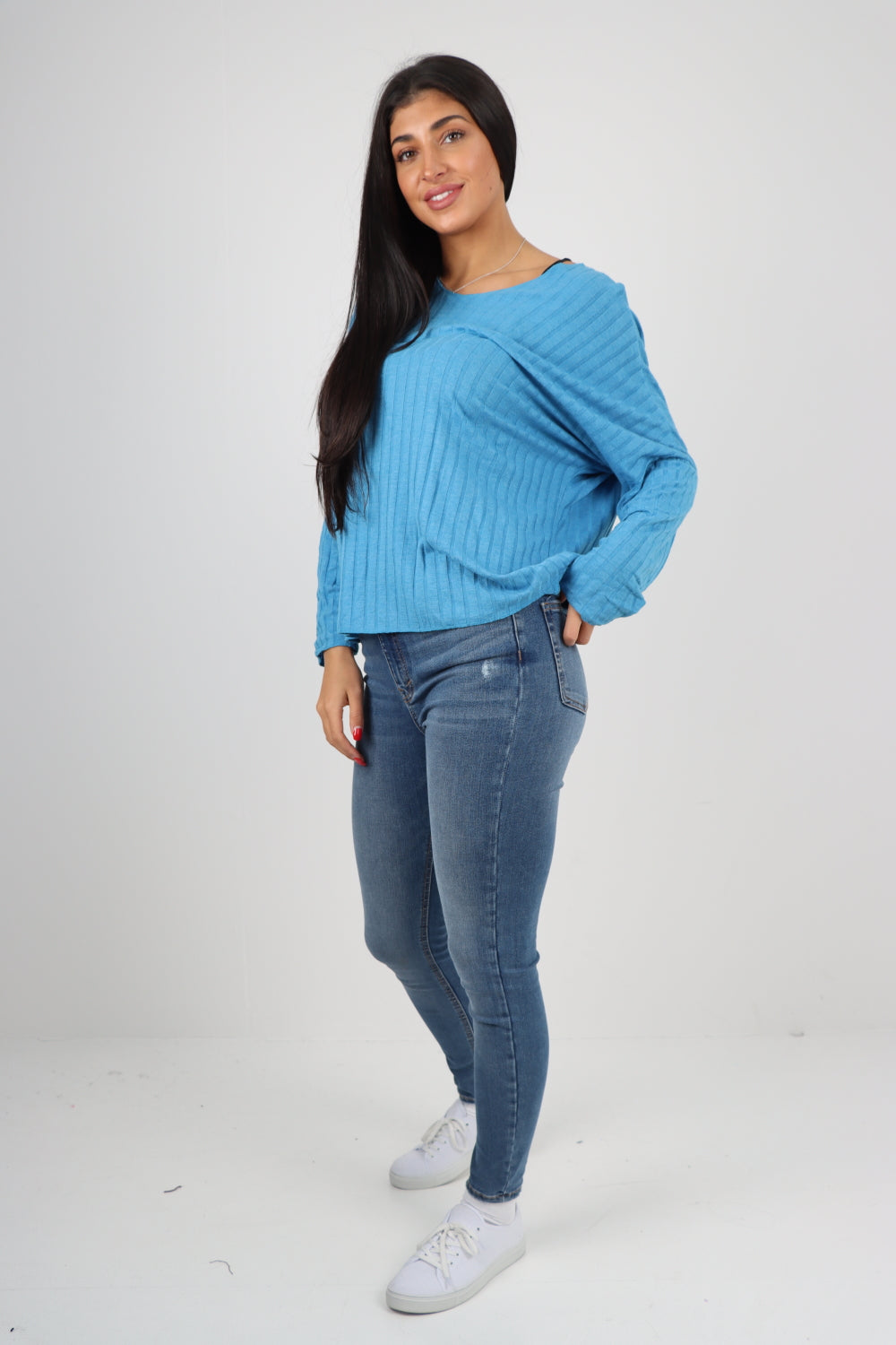 Soft Knit Ribbed Plain Top