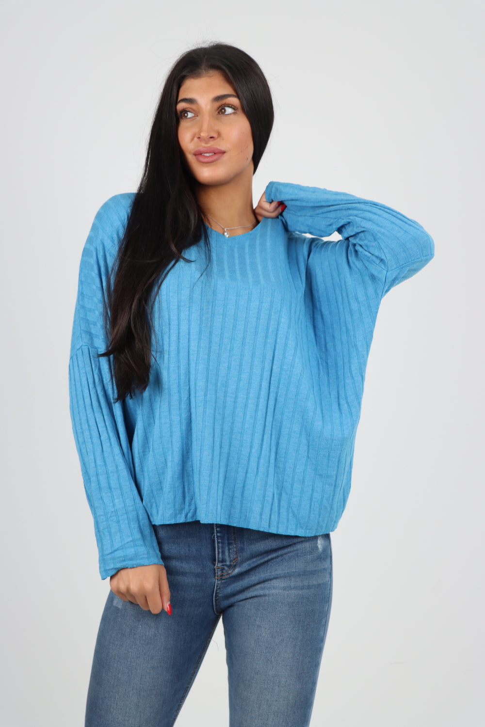 Soft Knit Ribbed Plain Top