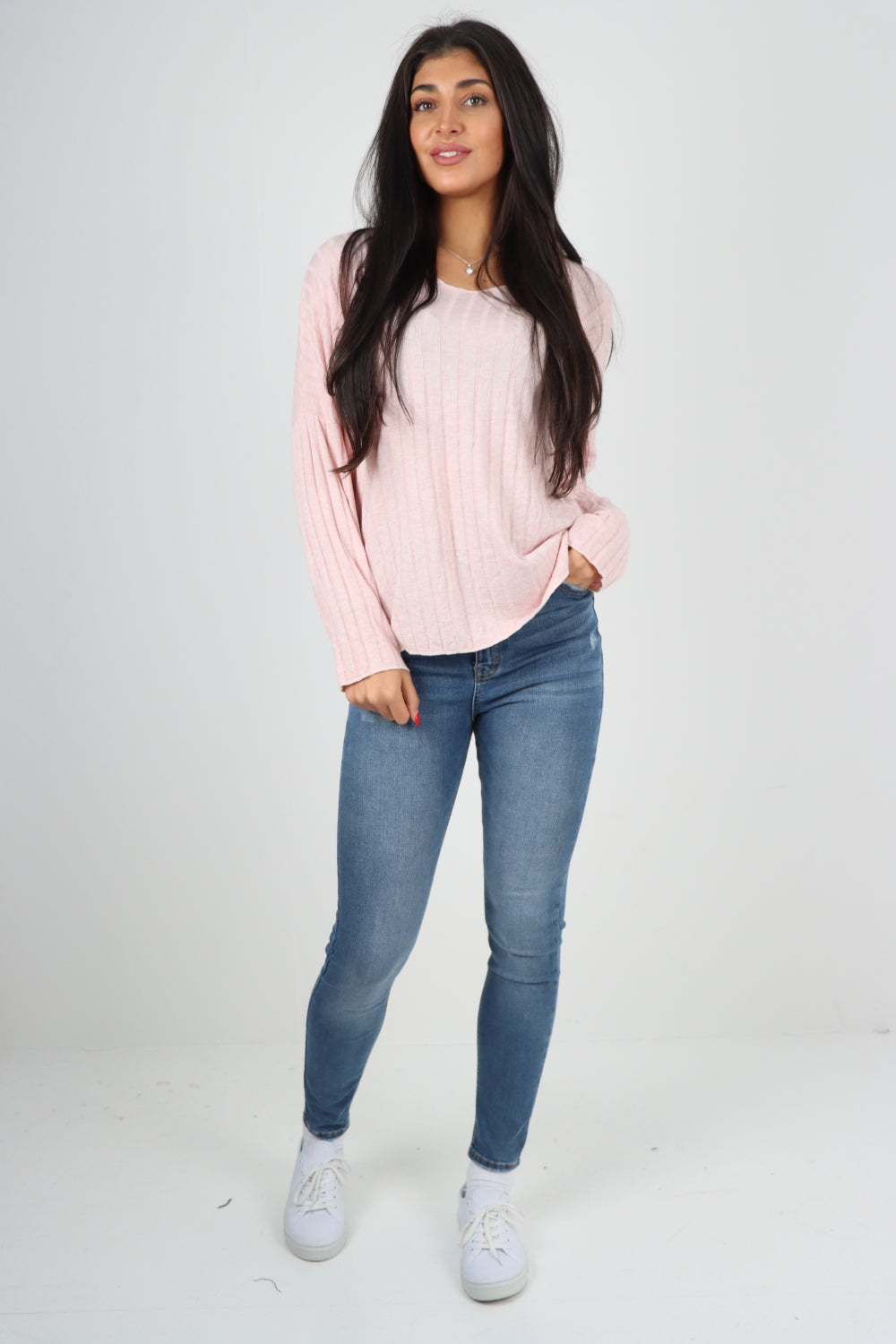 Soft Knit Ribbed Plain Top