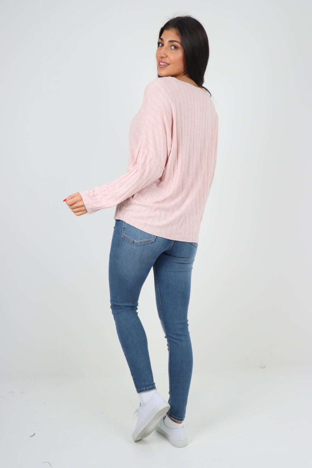 Soft Knit Ribbed Plain Top