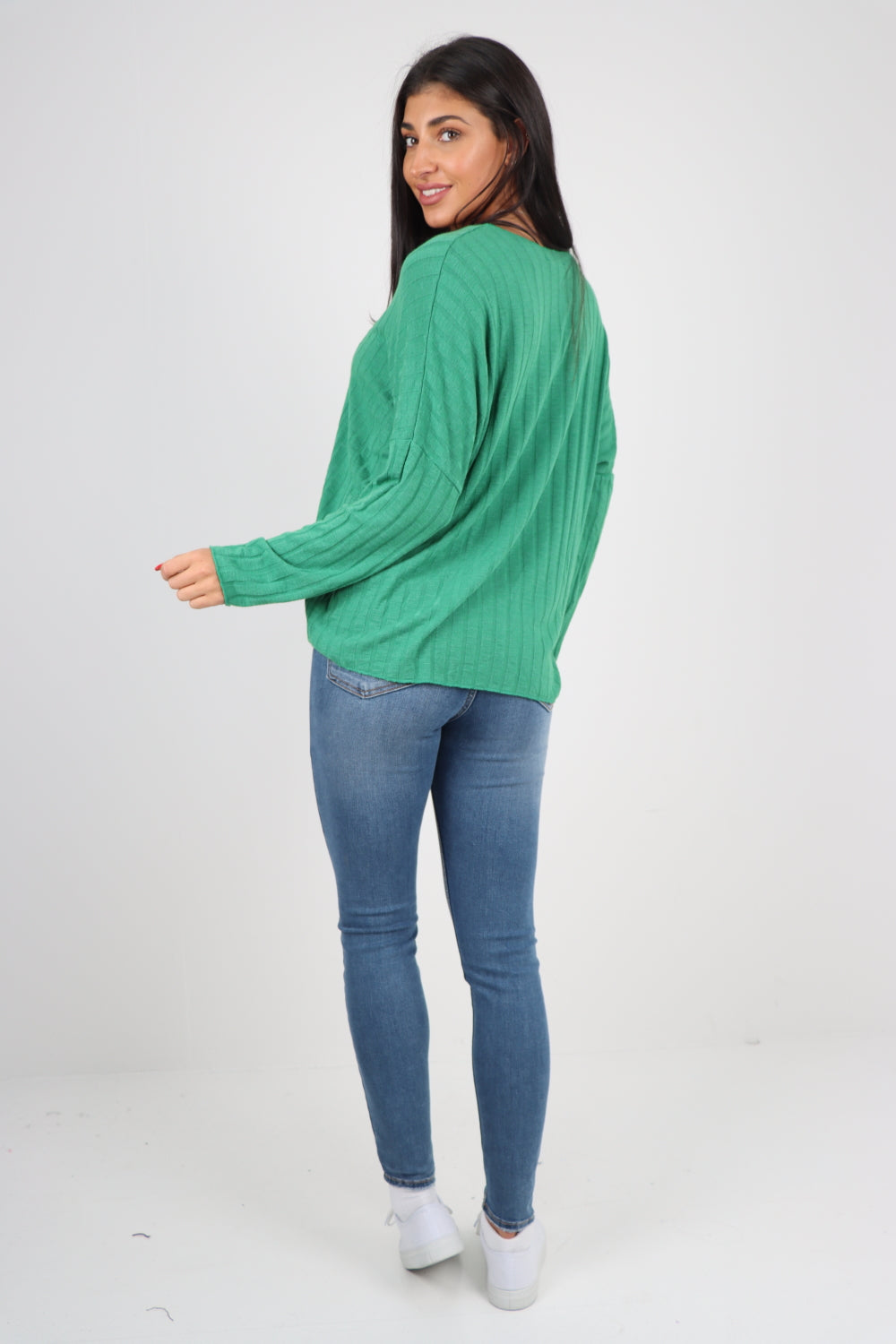 Soft Knit Ribbed Plain Top