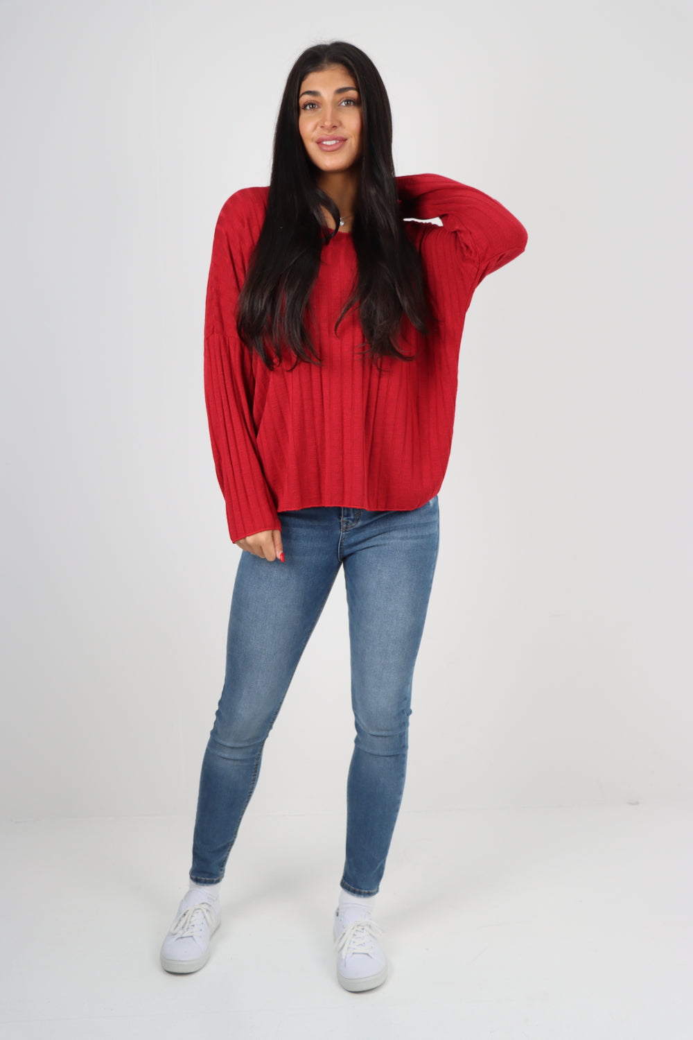 Soft Knit Ribbed Plain Top