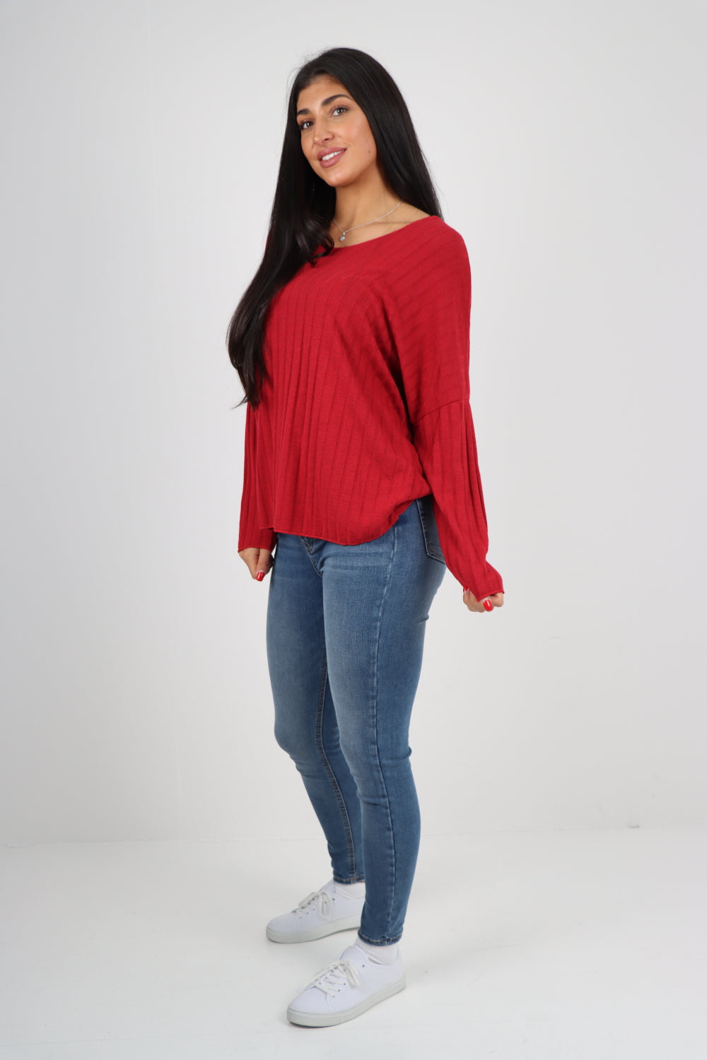 Soft Knit Ribbed Plain Top