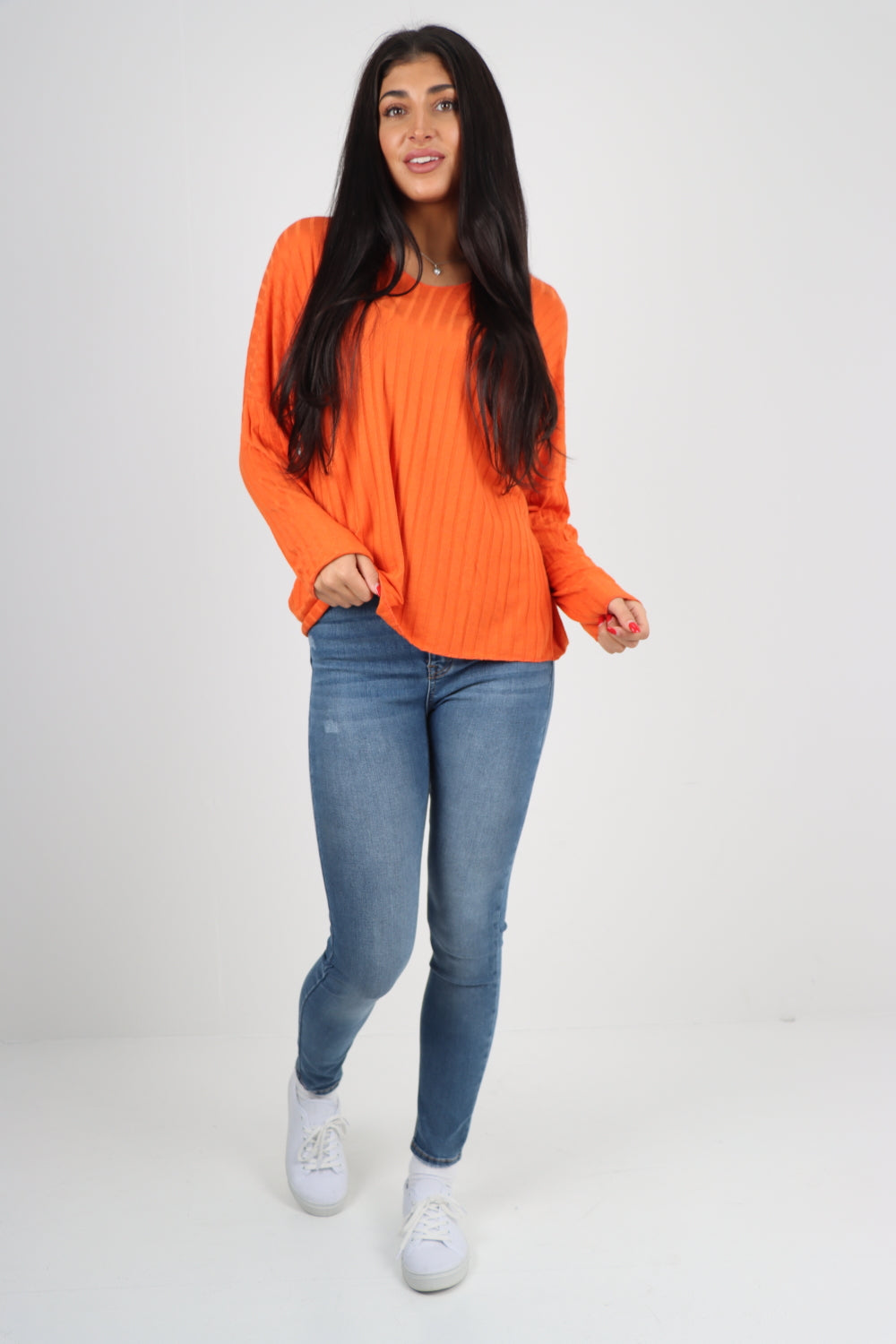 Soft Knit Ribbed Plain Top