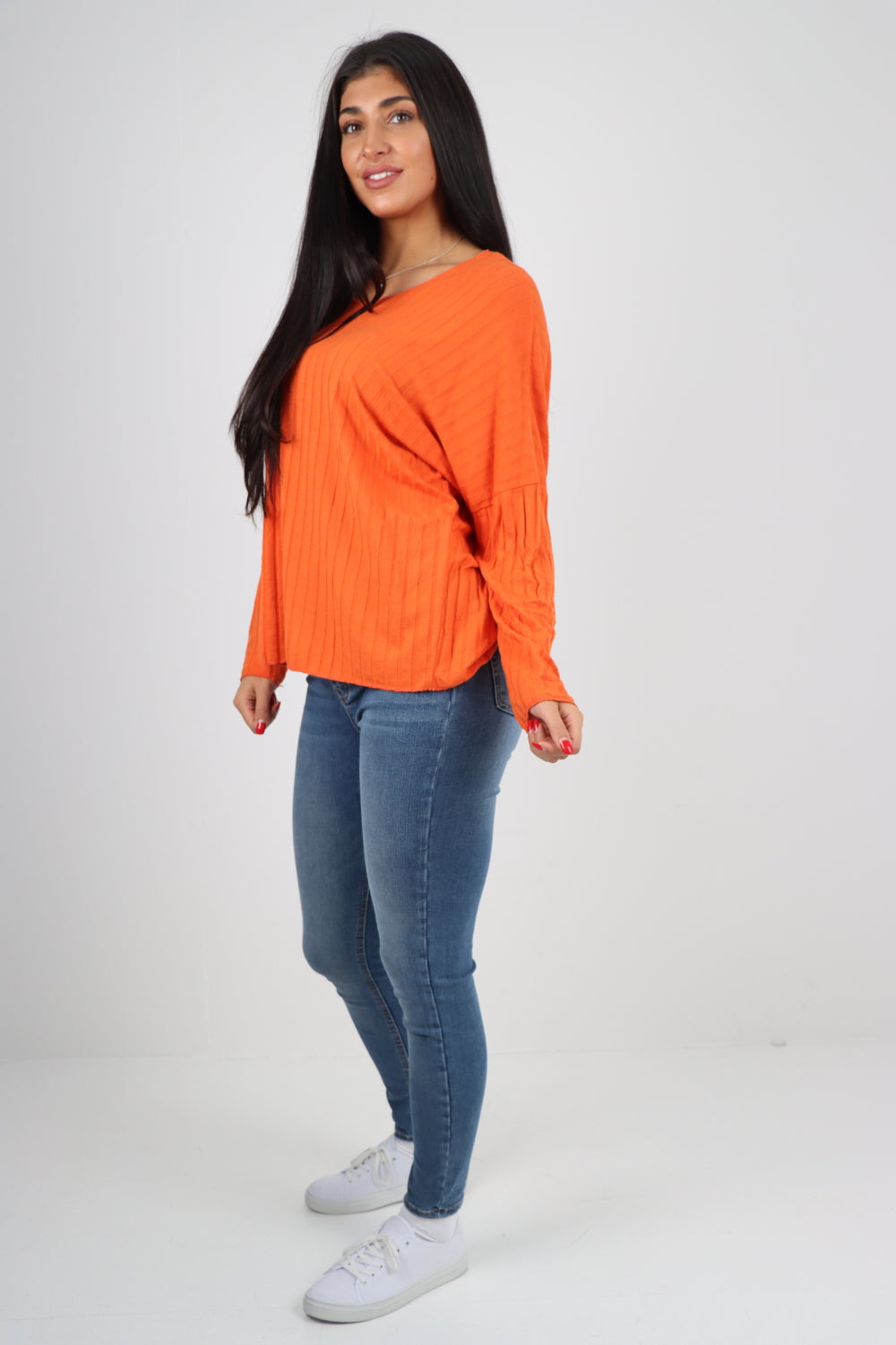 Soft Knit Ribbed Plain Top