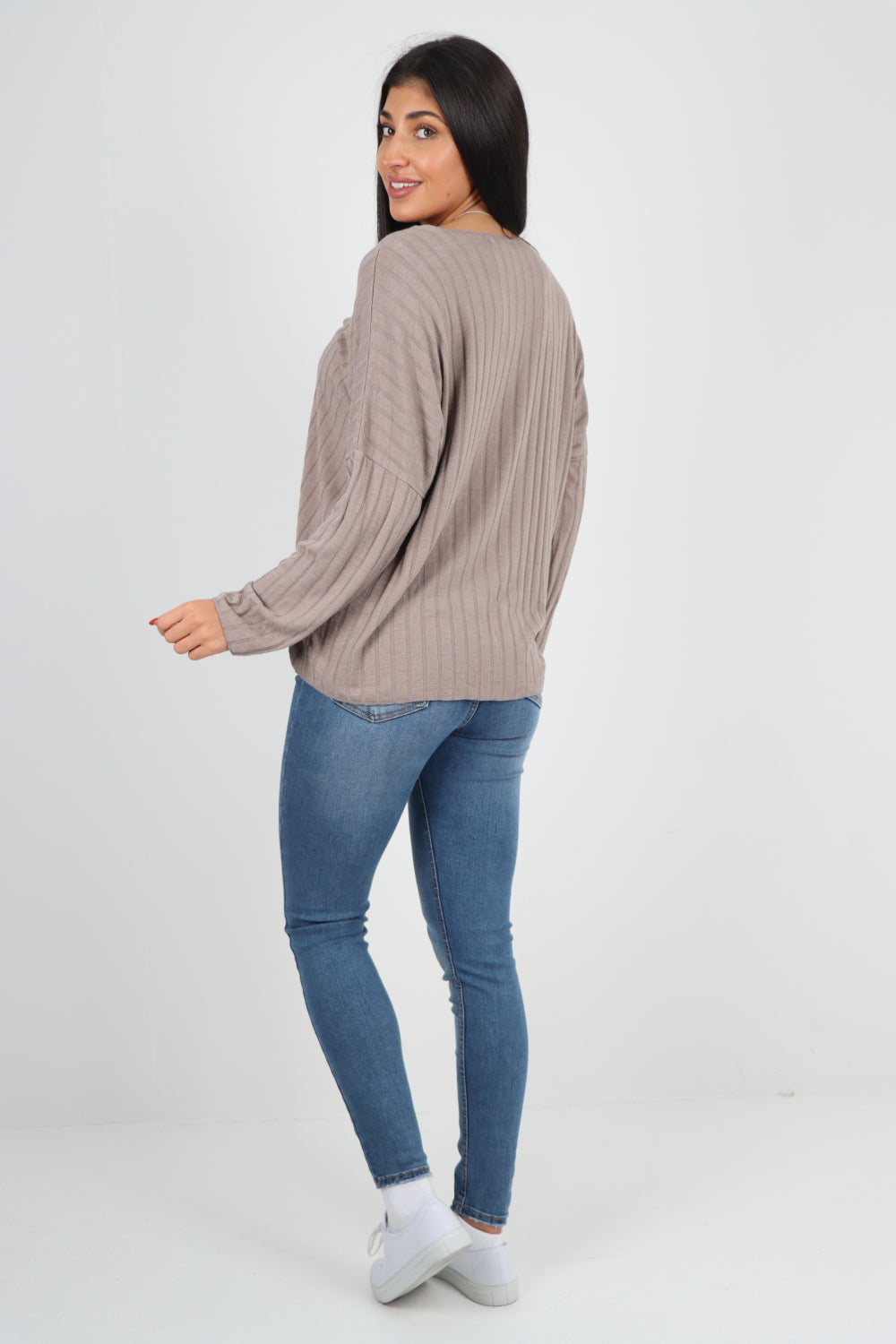 Soft Knit Ribbed Plain Top