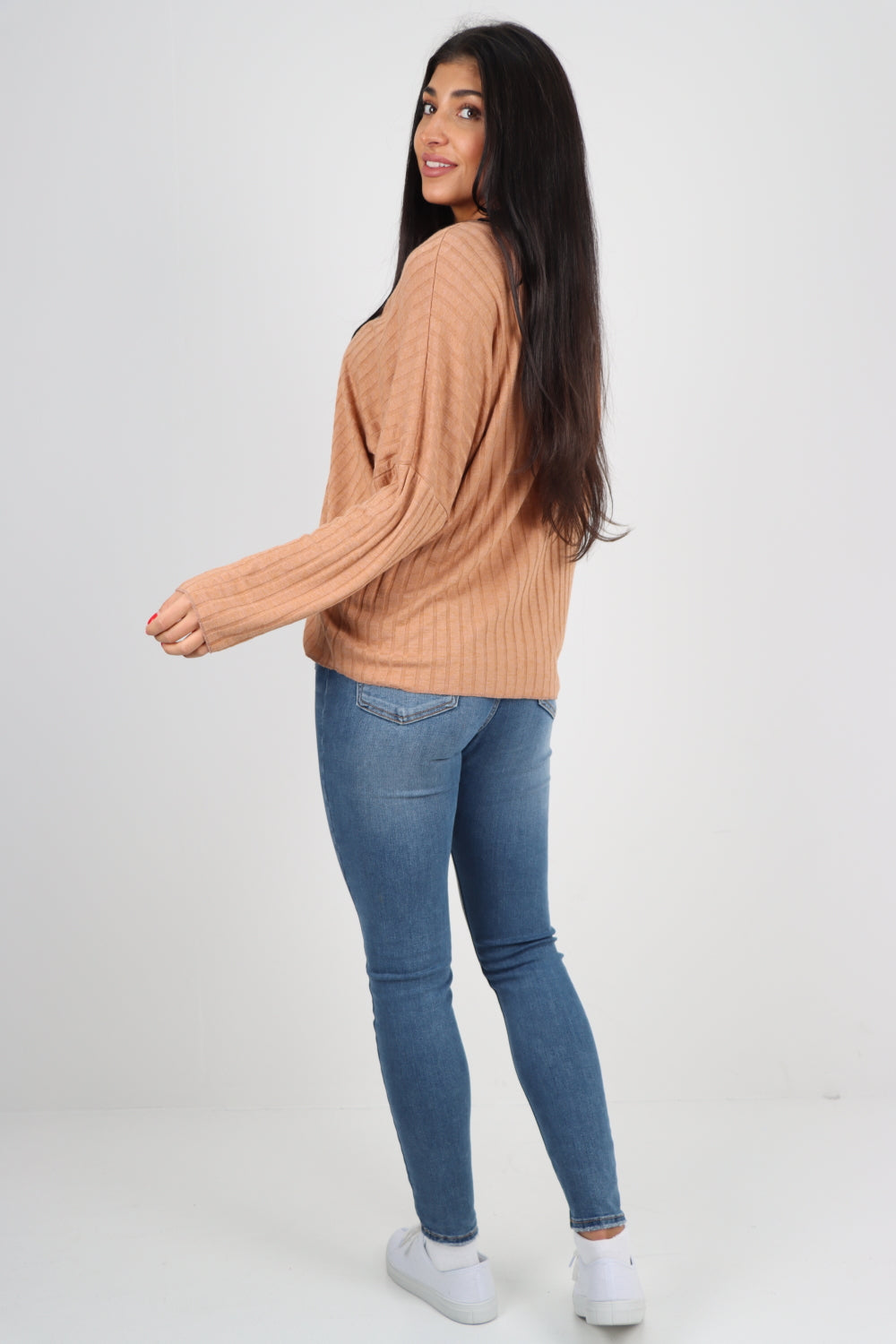 Soft Knit Ribbed Plain Top