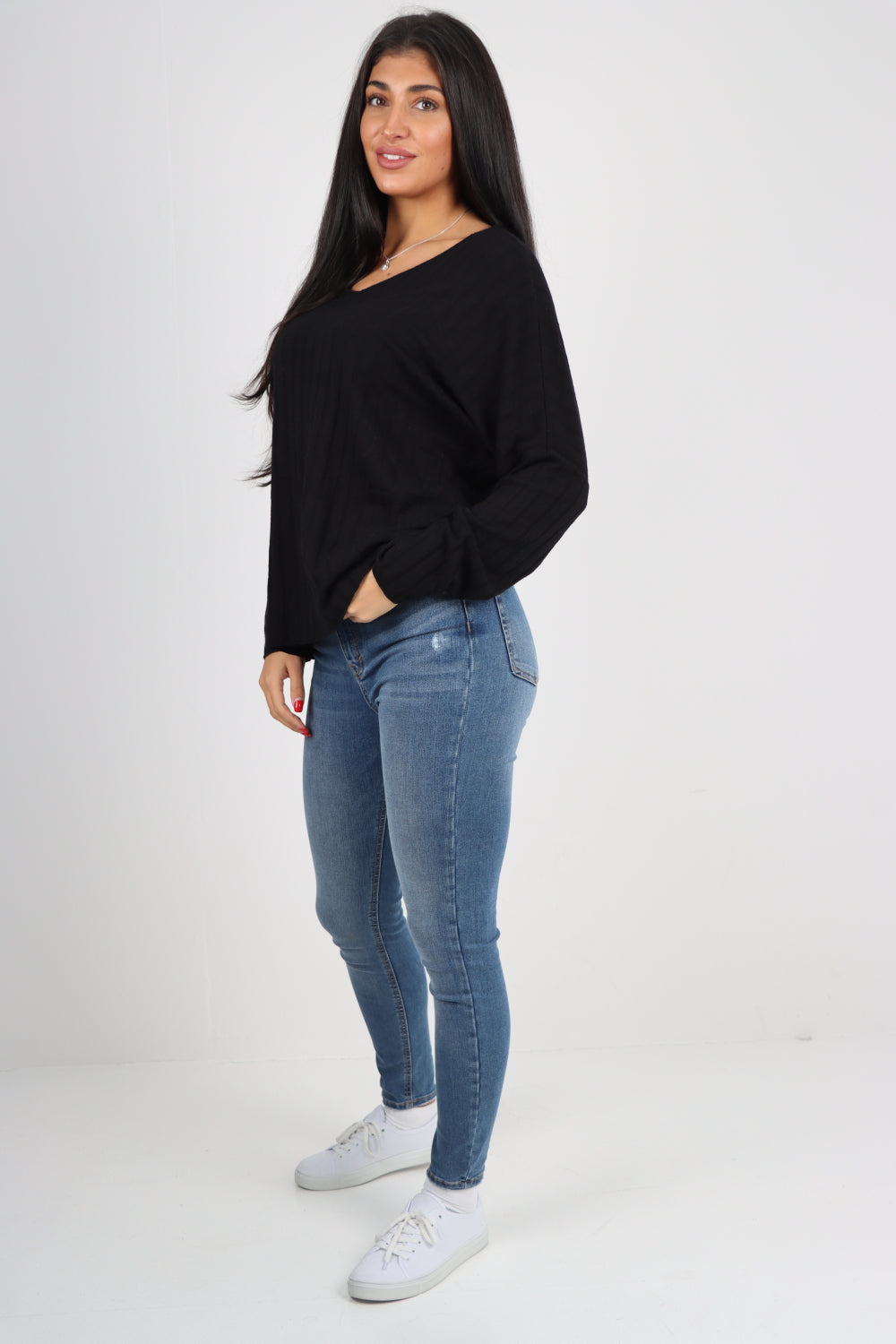 Soft Knit Ribbed Plain Top