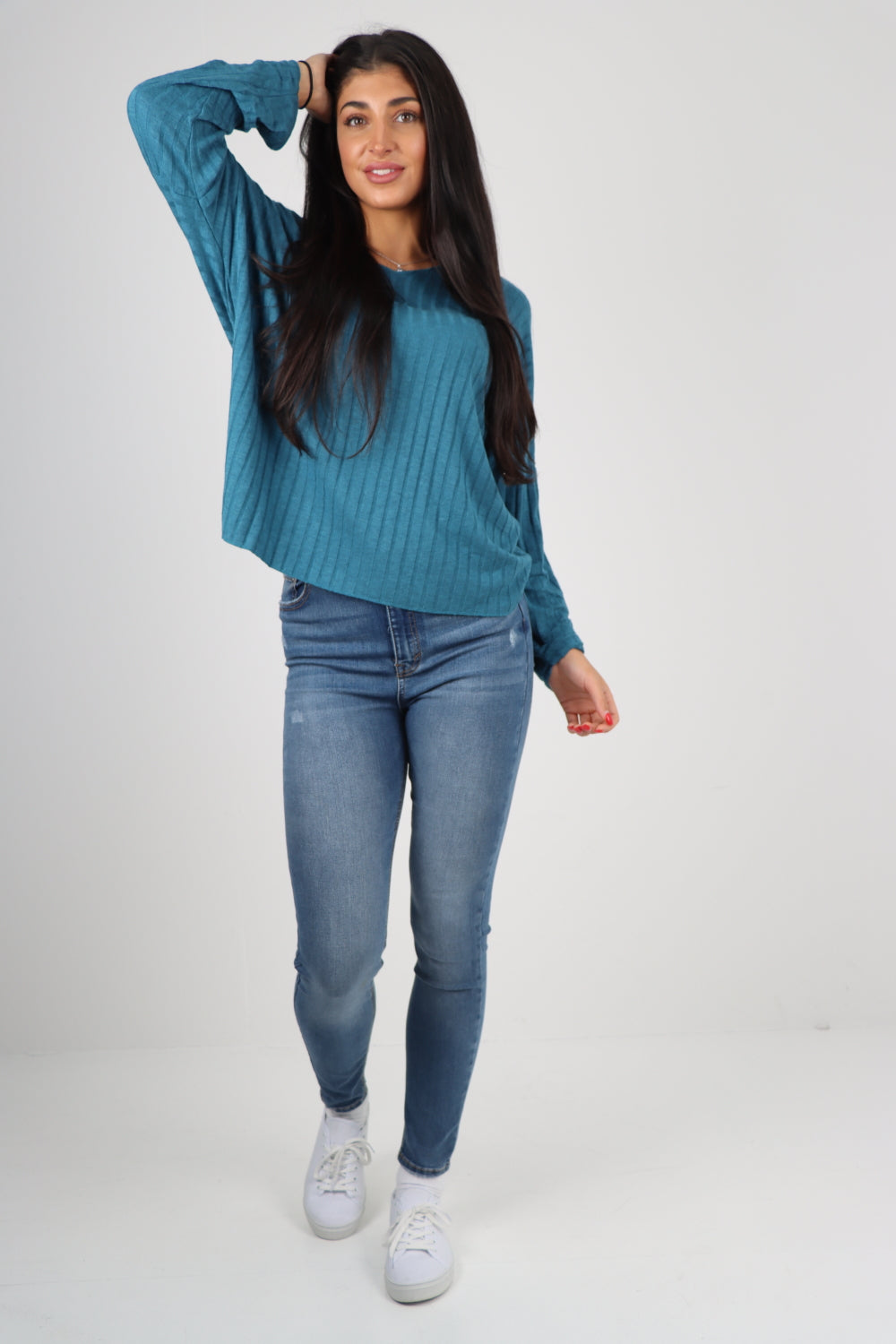 Soft Knit Ribbed Plain Top