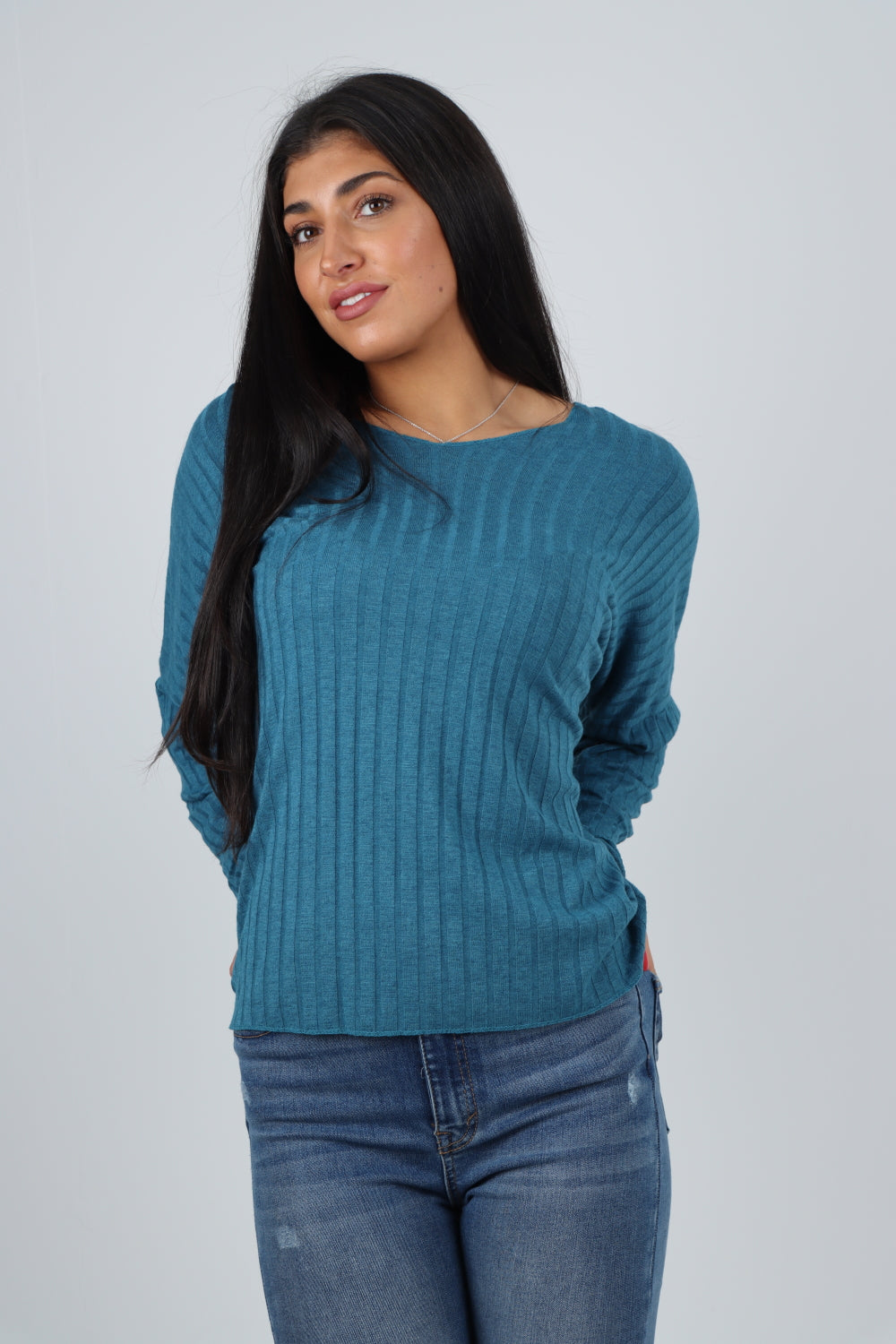 Soft Knit Ribbed Plain Top