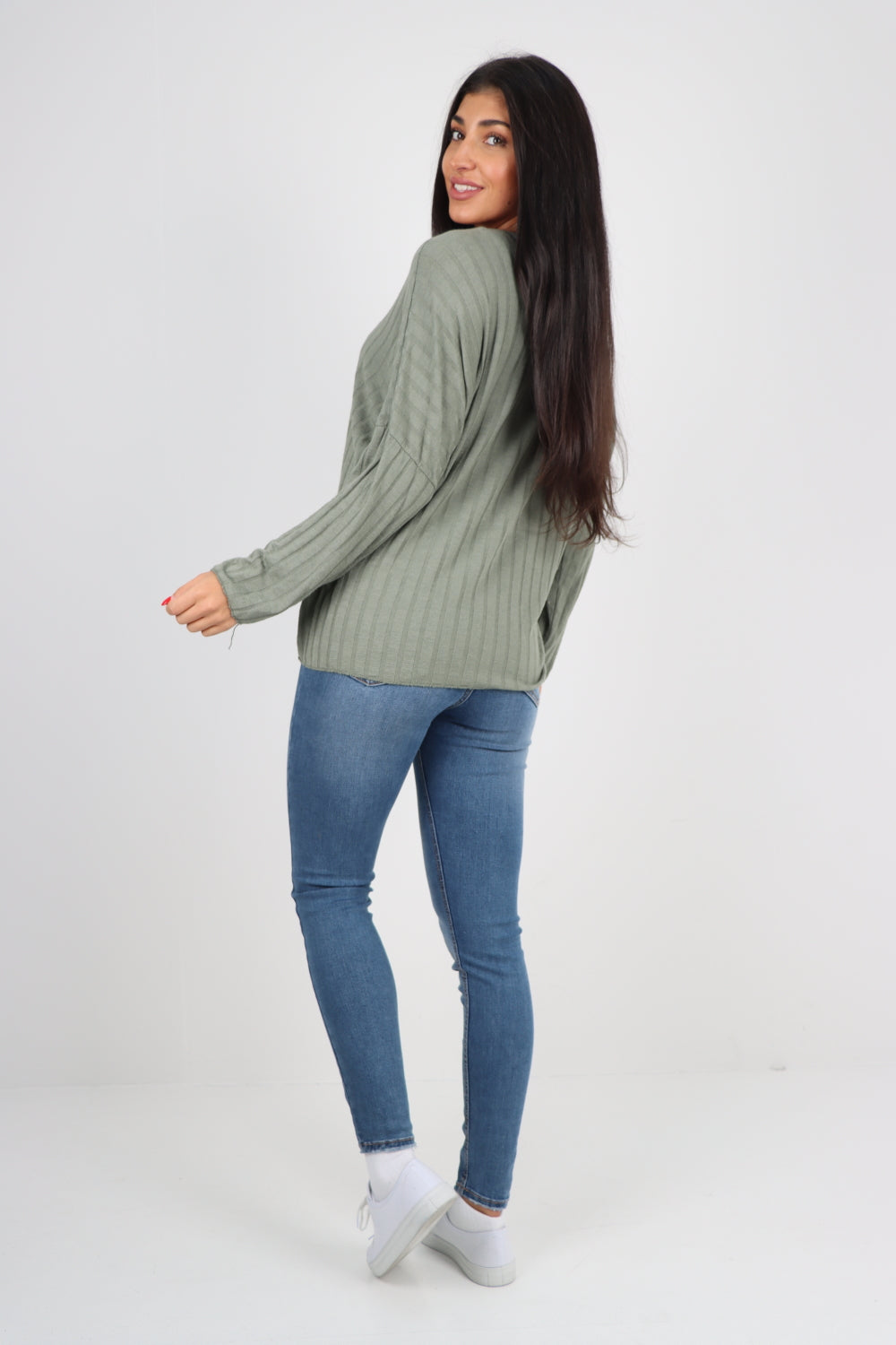 Soft Knit Ribbed Plain Top