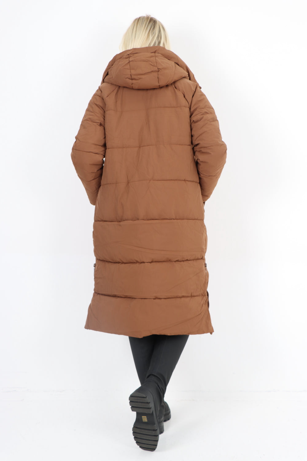 Padded Hooded Long Knee length Jacket