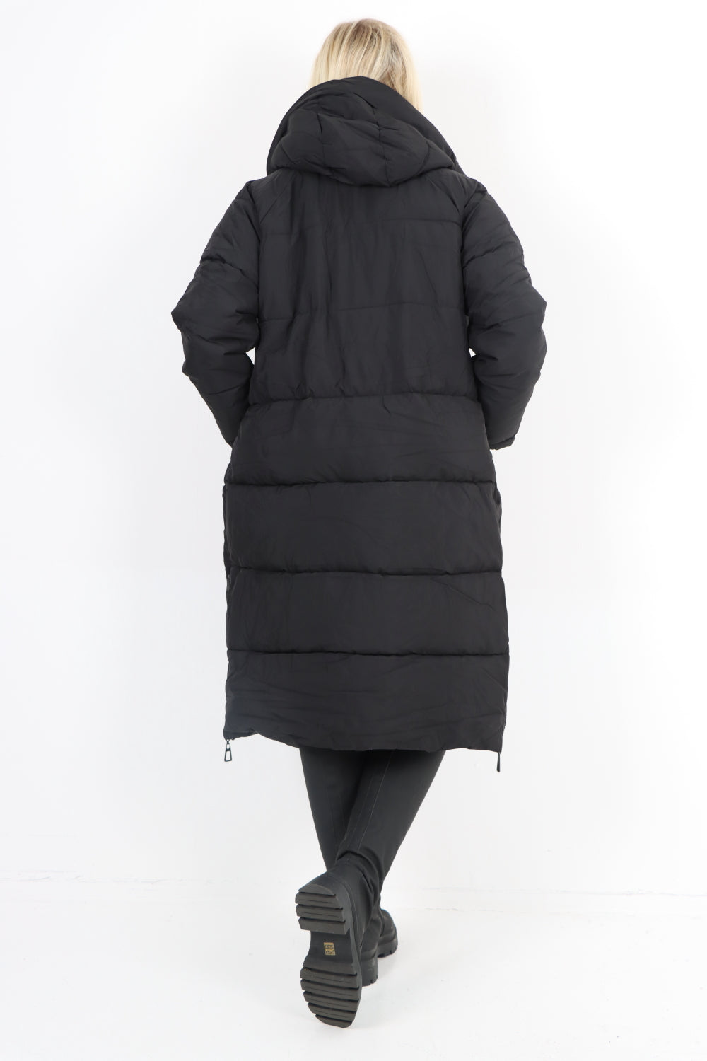 Padded Hooded Long Knee length Jacket