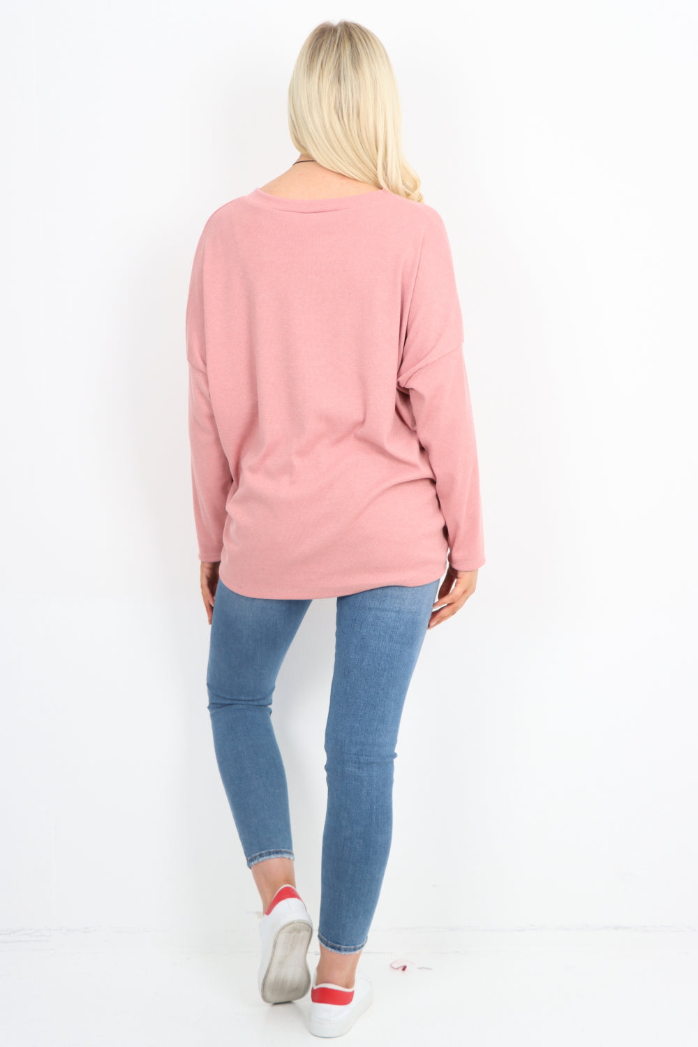 Basic Soft Knit  Necklace Top